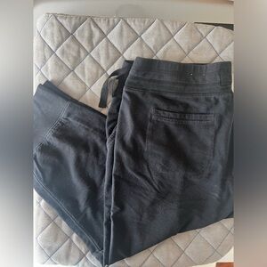 Sonoma Life + Style Women’s Black Knit Joggers Size XL